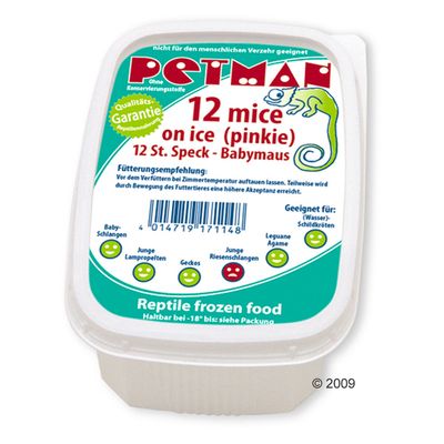 Petman Frostfutter Speck/Babymaus - 200 Stueck
