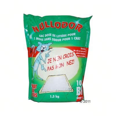Litière pour chat en silice Nullodor- 12 l