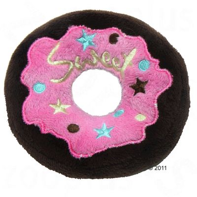 Hundespielzeug Strawberry Donut - Ø 11 cm