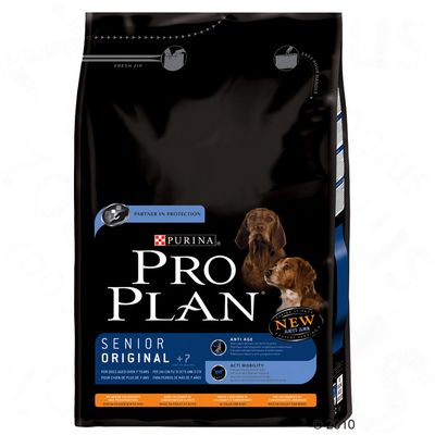 Pro Plan Senior Original 7+ Huhn & Reis Hundefutter - 3 kg