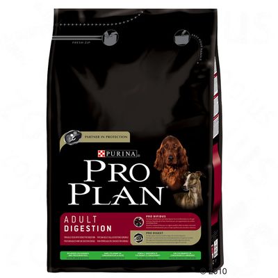 Pro Plan Adult Digestion Lamm & Reis Hundefutter - 3 kg
