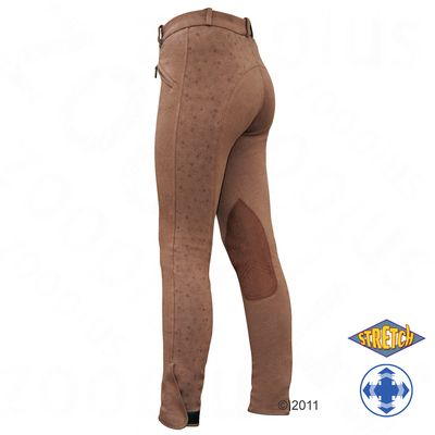 Covalliero Kinderreithose Ponyteam - BRAUN - braun Gr. 116