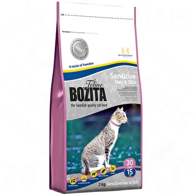 Croquettes pour chat Bozita Feline Hair & Skin Sensitive- 3 x 2 kg