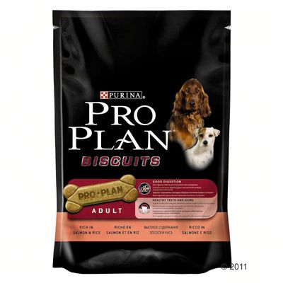 Biscuits pour chien Pro Plan saumon & riz- 400 g