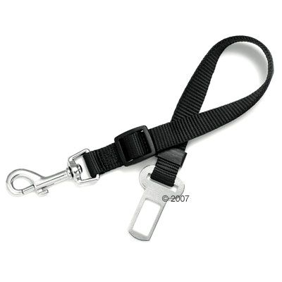 Verbindungsstueck fuer Hundegurte im Auto - Gurtbreite 25 mm, verstellbare Laenge 53 - 85 cm