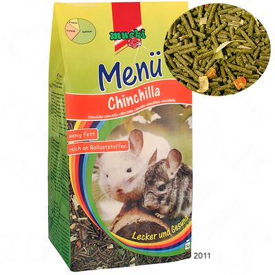 Mucki Menue fuer Chinchilla - 1 kg