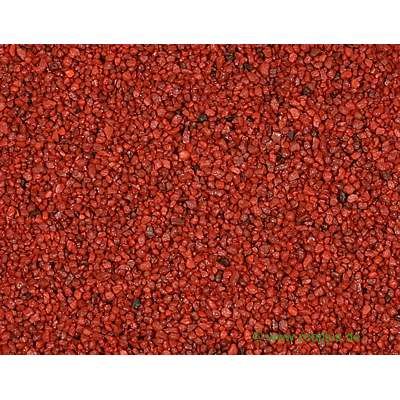 Farbkies rot Koernung 2-3 mm - 5 kg