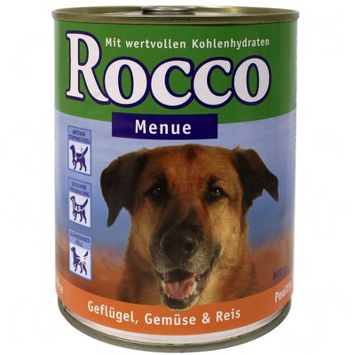 Rocco Menu 6 x 800 g - Beef Vegetables & Rice
