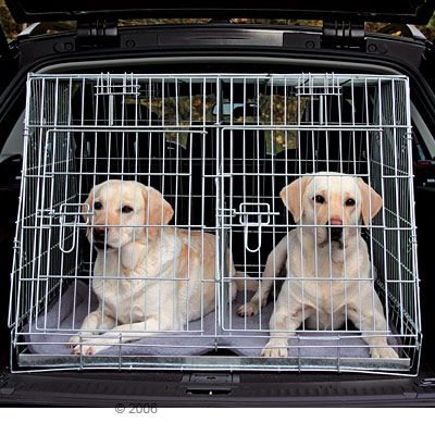 Double Transport Cage - 93 x 79 x 68 cm (L x W x H) / Roof Depth 48cm