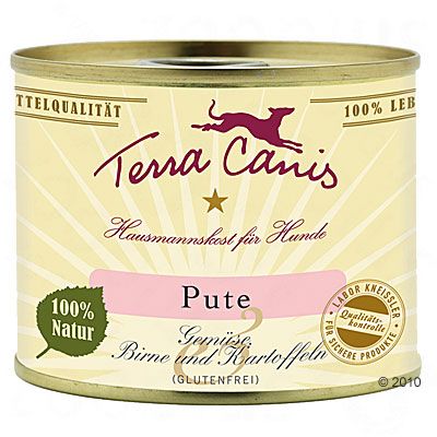 Terra Canis 6 x 200 g - Wild mit Vollkornnudeln, Preiselbeeren & Kuerbis