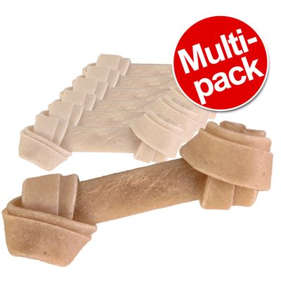 Multipack Trixie Kauknochen geknotet – 3 x 180 g (25 cm)
