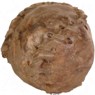 Balle à mâcher fourrée pour chien- 1 balle de 170 g, 8 cm