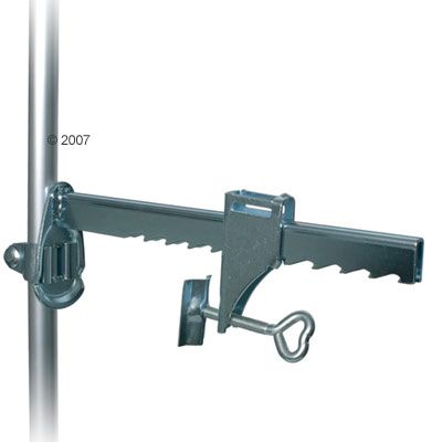 Wall Clamp - Clamp & Telescoping Rod