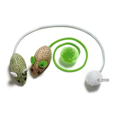 Jouet pour chat Souris Egypt- lot de 2 souris