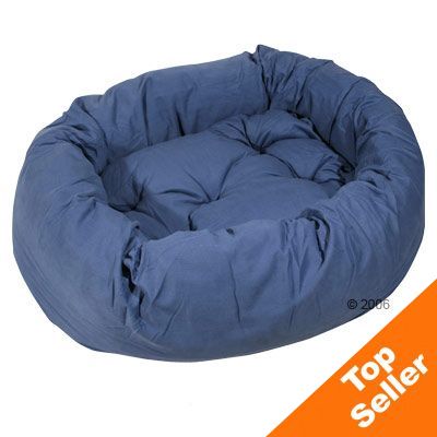 Dog Bed Cozy Navy Blue - 52 x 45 x 15 cm (L x W x H)