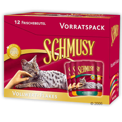 Offre d´essai Schmusy Vollwert Flakes 12 x 100 g- 12 x 100 g