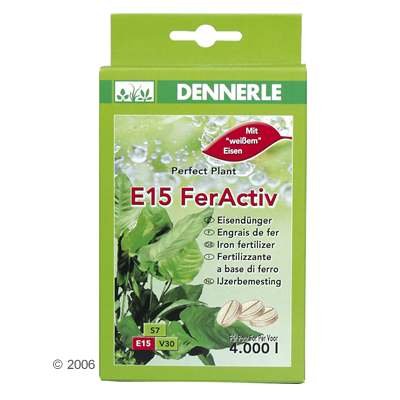 Engrais de fer Dennerle E15 FerActiv- 20 comprimés (pour 2 000 L d´eau)