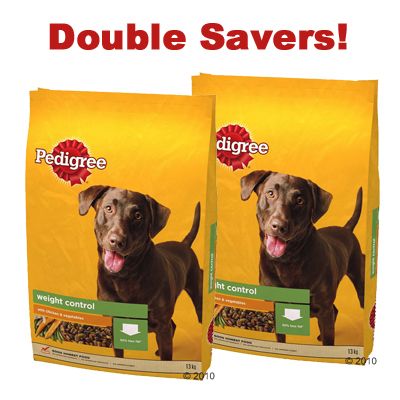 Pedigree Double Savers Light Sensitive & Senior 2 x 13 kg Complete Senior Pedigree Double Savers Light Sensitive & Senior 2 x 13 kg Complete Senior