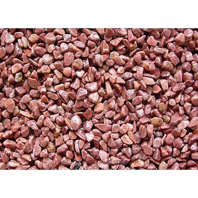 Naturkies reine Naturfarben rot - 3 x 5 kg