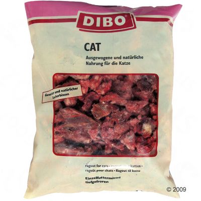 DIBO Frostfutter Ragout fuer Katzen - 20 kg, 40  Beutel je  500 g, lose rollend