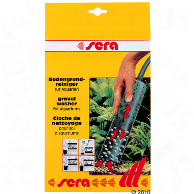 Cloche de nettoyage de fond d´aquarium Sera- cloche de nettoyage de fond