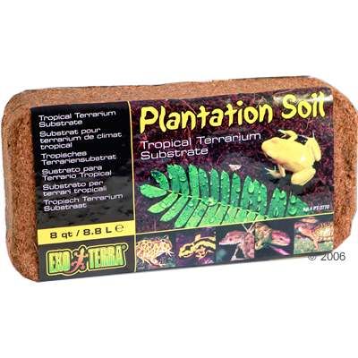 Hagen Tropical Terrarium Substrate Plantation Soil - 3 x 8.8 l