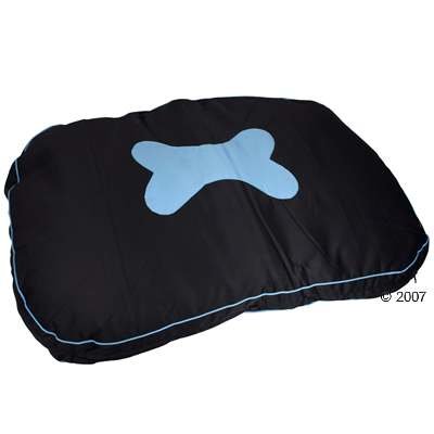 Coussin pour chien Cozy Blue Bone- L 100 x l 67 x H 9 cm
