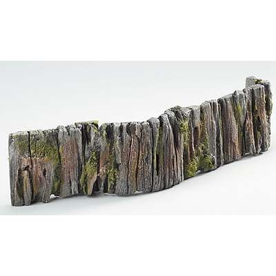 Stone Barrier Aquarium Decoration - Measurements: 38 x 10 x 7 cm