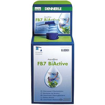 Conditionneur d´eau Dennerle FB7 BiActive AquaRico- 100 mL pour 3200 litres d´eau