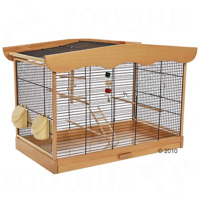 Cage pour perruche et canari Natascha- L 79 x l 44 x H 52 cm (sans support)
