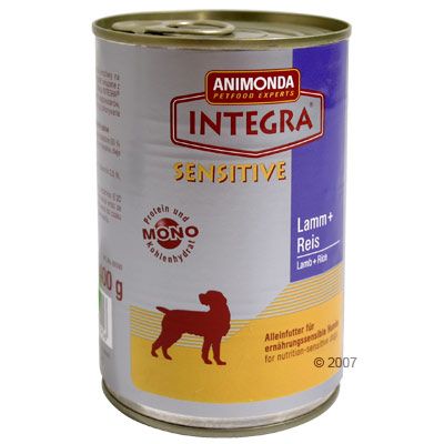 Integra Sensitive 6 x 400 g – Pute & Kartoffel