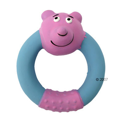 Jouet pour chiot Anneau en latex- 1 jouet