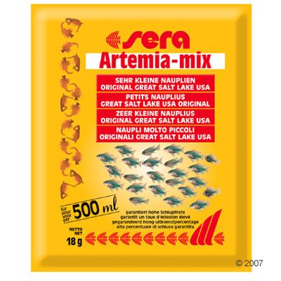 Sera Artemia Mix Live Food - 18 g