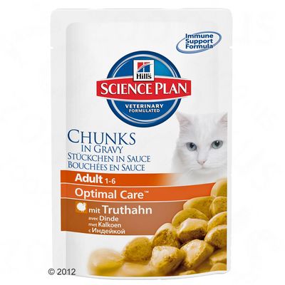 Sachets fraîcheur pour chat Hill´s Feline Adult 6 x 100 g- adulte au poulet