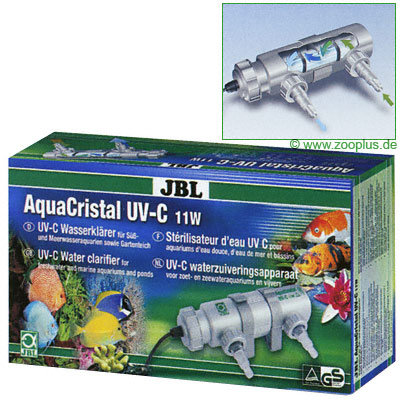 Stérilisateur d´eau UV-C JBL AquaCristal UV-C- ampoule de rechange 9 Watt