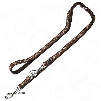 Laisse pour chien réglable Hunter Krazy Scull Flower- L 200 x l 2 cm