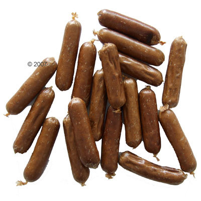 Lot de mini saucisses au cerf pour chien CANIBIT- 18 friandises