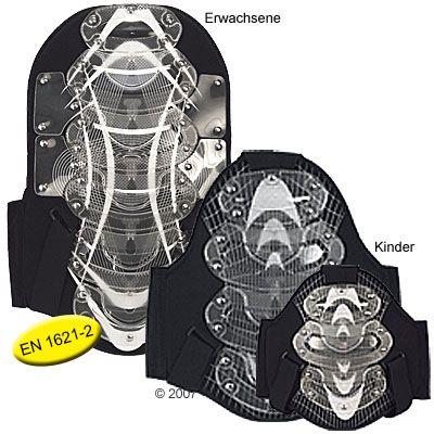 Back Pro Rueckenschutz fuer Reiter - Kinder S / M