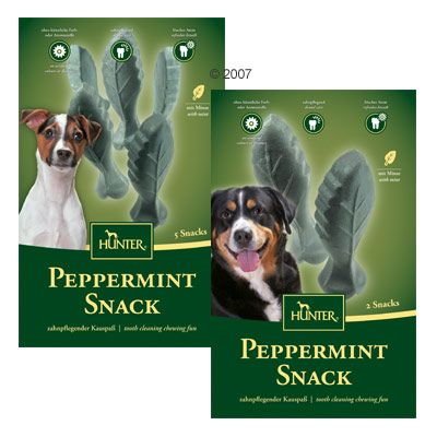 Hunter Peppermint Snack Size M 2 piece package