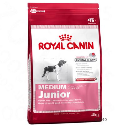 Royal Canin Medium Junior Hundefutter - 4 kg