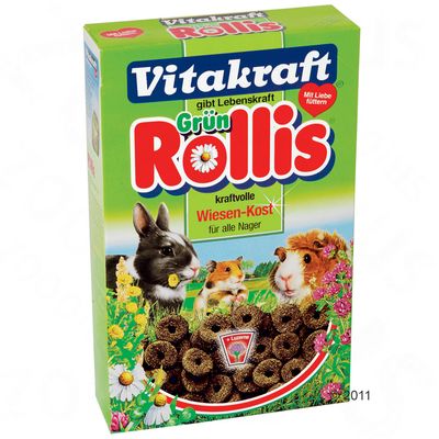 Rollis Verts pour rongeur Vitakraft- 3 x 500 g