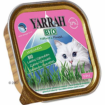 Yarrah Bio Wellness Pâté 6 x 100 g - Rind mit Zichorie