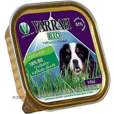 Yarrah Bio Wellness Pâté 6 x 150 g - Huhn mit Seetang