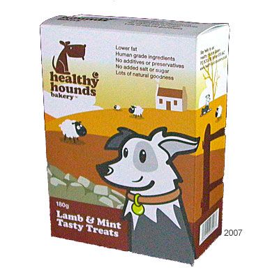 Healthy Hounds Tasty Treats Lamb & Mint - 180 g