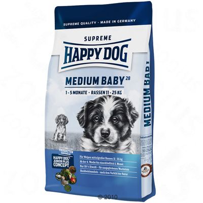 Happy Dog Supreme Medium Baby 28 - 10 kg