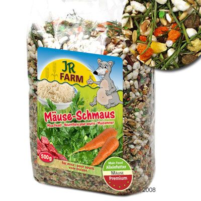 JR Farm Saver Pack Mini-Bar + 2 x 500 g JR Farm Mouse Feast - 2 x 500 g Mouse Fe