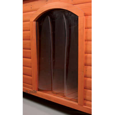 Porte en plastique pour niche Trixie Natura- L 38 x H 55 cm pour niche taille XL