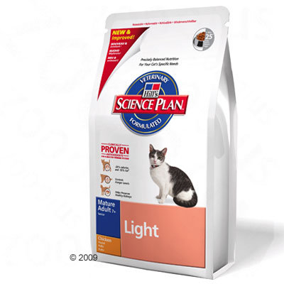 Hill's Feline Light Mature Adult Senior Kip - - 1,5 kg