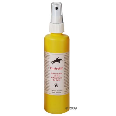 Equisolid Spezial Lotion fuer Hufstrahl und Sohle - 250 ml (Flasche mit Sprueher)