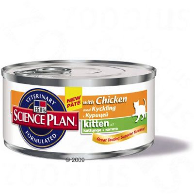 Hill&acute;s Kitten Healthy Development with Chicken - 6 x 156 g